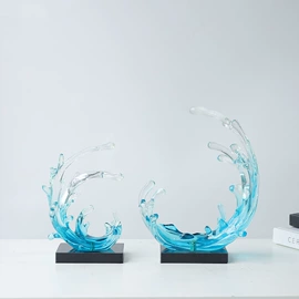 树脂工艺品;金属工艺品;其他装饰摆件