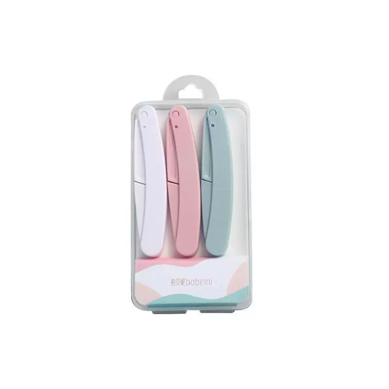 Folding razor, set for beginners, changeable blade