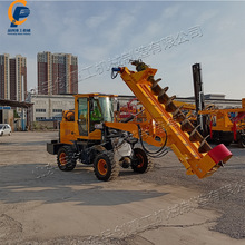 装载机改装轮式旋挖机 高速公路钻孔施工旋挖钻机 复杂路况旋挖钻