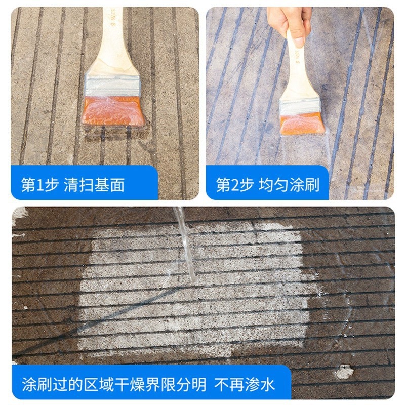 Pintura Selladora Impermeable Transparente Anti-filtraciones para Techo y Baño