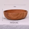 Acacia Wood Bowl 24*7.5