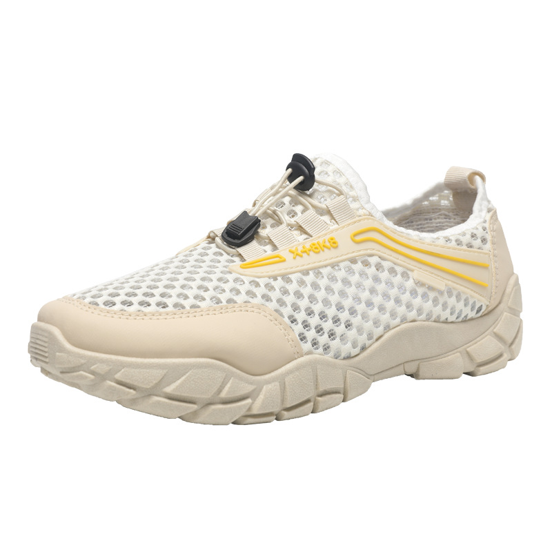 Zapatos de hombre de verano nuevos zapatos de malla transpirables zapatos de retroceso al aire libre zapatos suaves cómodos zapatos casuales de hombre