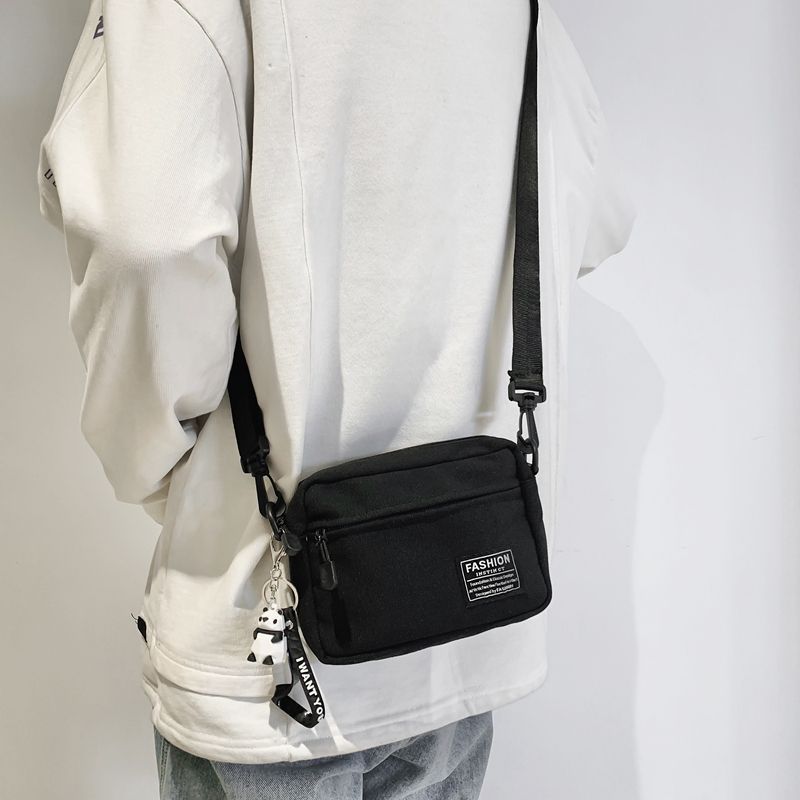 블랙 + 입체 팬더 펜던트