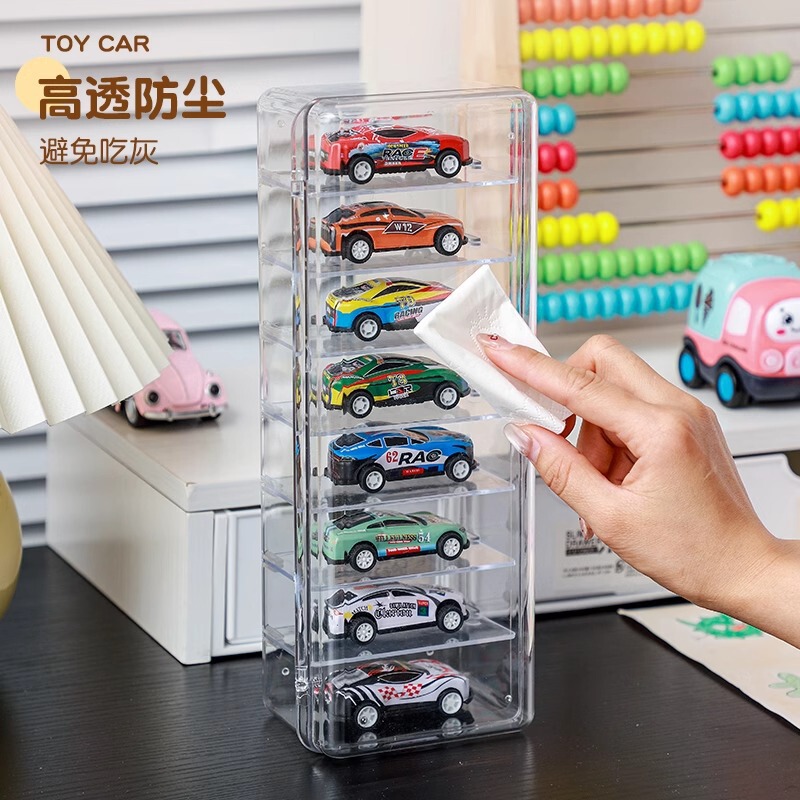 Toy Car Storage Box 1:64 Hot Wheels Domeka Storage Kidsren's Alloy Model Car Display Stand