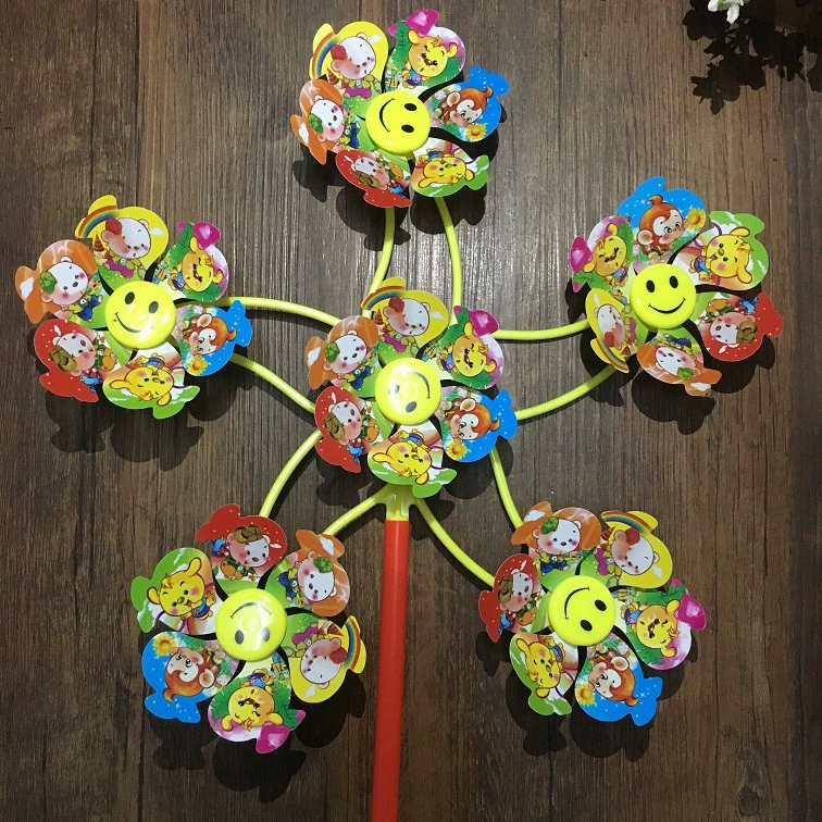 Картонная/карикатурная windmill игрушка, цветная умная игрушка, оптовая продажа