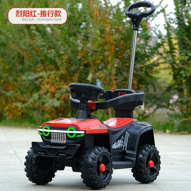 Llama rojo + barra de empuje barandilla