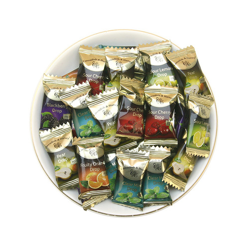 German Import Jia Yun Fruit Candy 500g Bulk Mixed Flavor Wedding Celebration Snack Sugar Candy Assorted Candy Wholesale