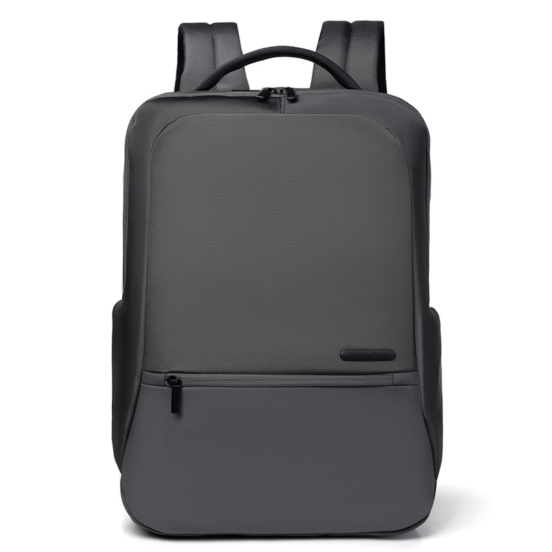 Cross-Border Business Casual Backpack Men's Large-Capacity Backpack New Style Computer Bag 15inch Travel Bag Can Be Printed with Logo