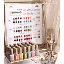 鸥博丽啦黛小妖金66色甲油胶ladai一瓶一色ouboli美甲胶小妖精