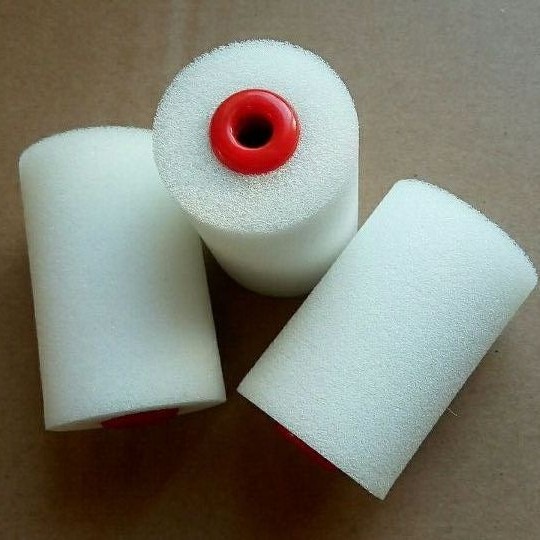 免费拿样厂家2寸聚醚水性海绵滚筒头绘画刷高密度涂料刷五金工具