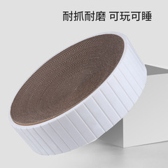 Factory's new corrugated cardboard replaceable cat claw tray, cat toys and supplies, bowl-shaped round cat scratch board