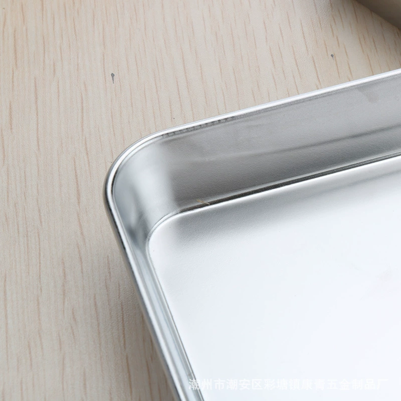 304 stainless steel square tray dental disk dedicated utensil tray surgery alcohol disinfection disk replacement drug disk waist plate