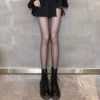 Dot black silk