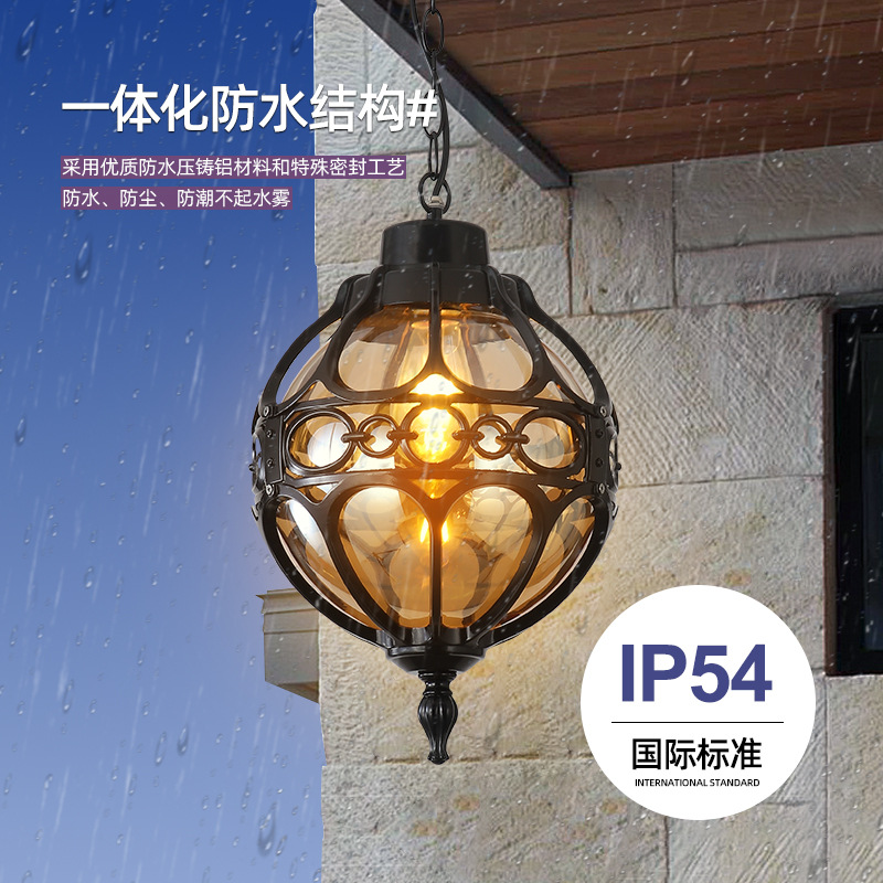 Уличный подвесной светильник Birtis Lighting HDS-DD555 в американском стиле