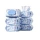 Deyou Pure Water Wipes Wet Wipes Baby Adult Men's and Women's Private Sex Household Affordable Large Package 80 Smoke 6 Pack