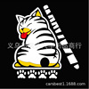S173 car sticker tail will move the rear cat (wiper with wiper in the rear window) suitable for reflector stickers