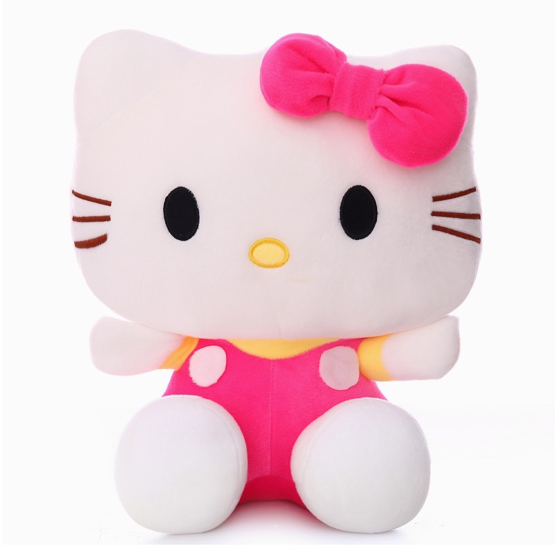 Cartoon Kt Cat Doll Hello Kt Cat Plush Toy Cat Doll Rag Doll Girl Birthday Gift Rag Doll