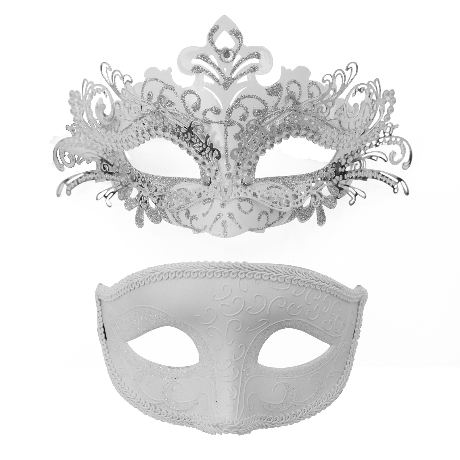 Transfronterizo suministro directo máscara de cabeza plana pintada Amazon Carnaval espectáculo de cine y televisión baile máscara de mitad de cara props