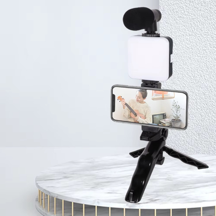 Vlog teléfono móvil fotografía en vivo luz de relleno LED juego de luz de relleno AY49 luz de relleno de bolsillo de pierna de belleza de escritorio