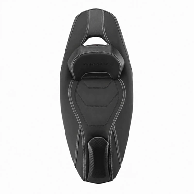 Motorcycle cushion NMAX155 modified cushion new - upgraded-indonesian-style-seat-cushion-white-stitching
