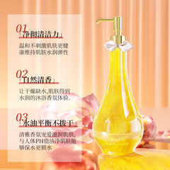 Kaelina Aromatic Flowing Sand Shower Gel with Natural Fragrance, Long-lasting Scent, Light Aroma, Fresh Perfume Type