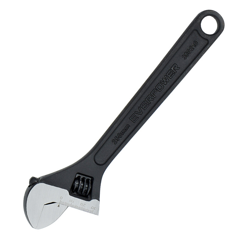 艾威博尔 350206-350215 发黑活动扳手活口板手家用板手