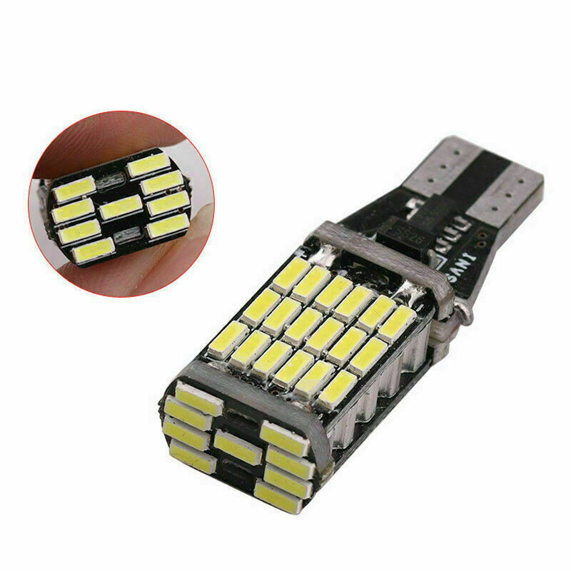 Decodificación de luces de marcha atrás de automóviles sin electrodos T15 4014 45smd45 luces de marcha atrás de alto nivel luces de dirección canbus