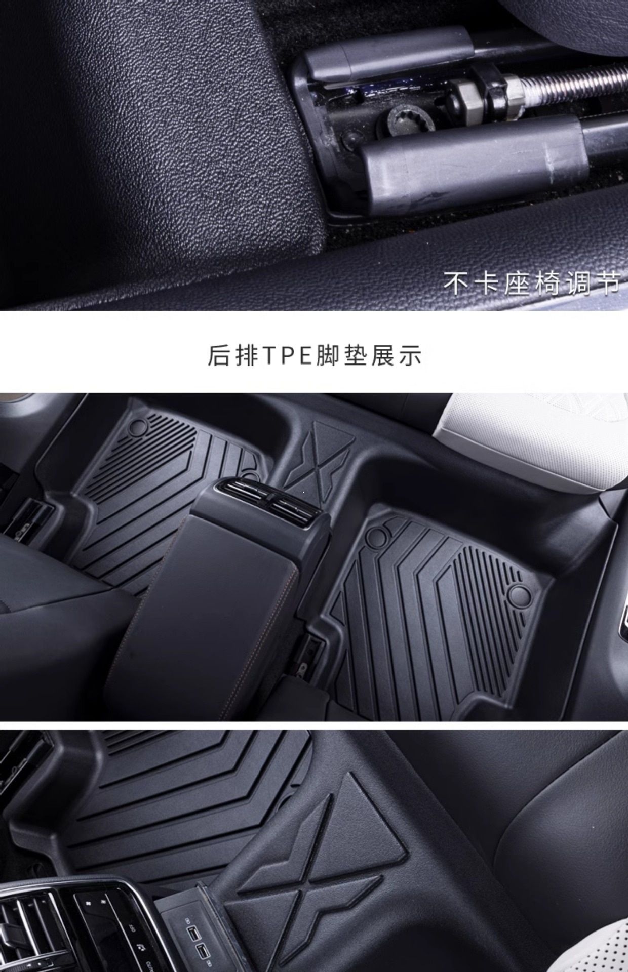 Specially Designed for Honda Accord, Civic, Fit, Lefeng, Haoying, Jade, Spirior, and Crosstour Tpe Car Floor Mats