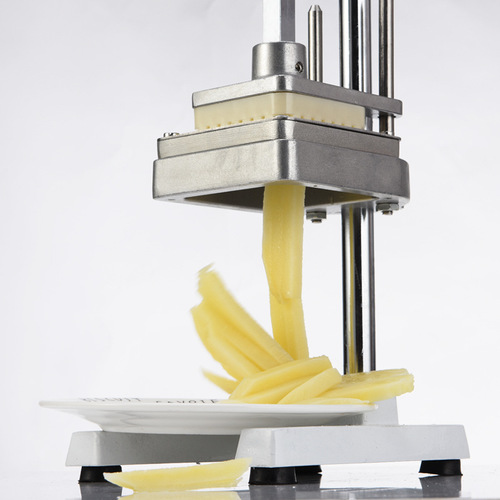 Vertical manual French fries cutting machine, potato strips cutting machine, radish cutting, cucumber cutting machine, dicing machine