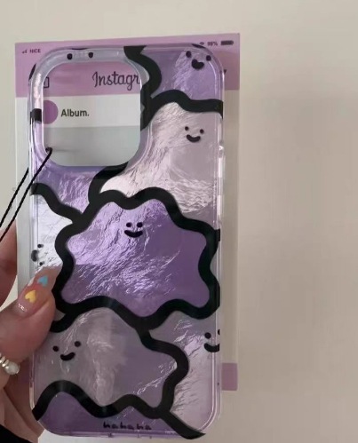 Sensación avanzada, estampado de leopardo de hilo de plumas láser, para iPhone16 nuevo estuche para teléfono móvil 16ProMax 12 Apple 13P