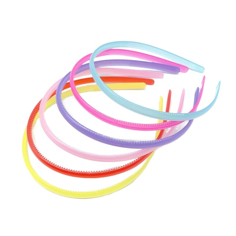 Candy Color Children's Simple Jelly Headband Little Girl's Simple Head Buckle