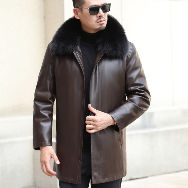 Winter trench coat for boys