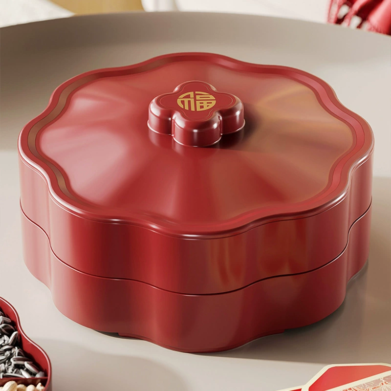 Перемещение в новое жилье, использование коробки для сухофруктов в качестве домашней утвари, празднование Нового года, красное свадебное торжество, журнальный столик в гостиной, пылезащитные отделения для конфет и закусок.