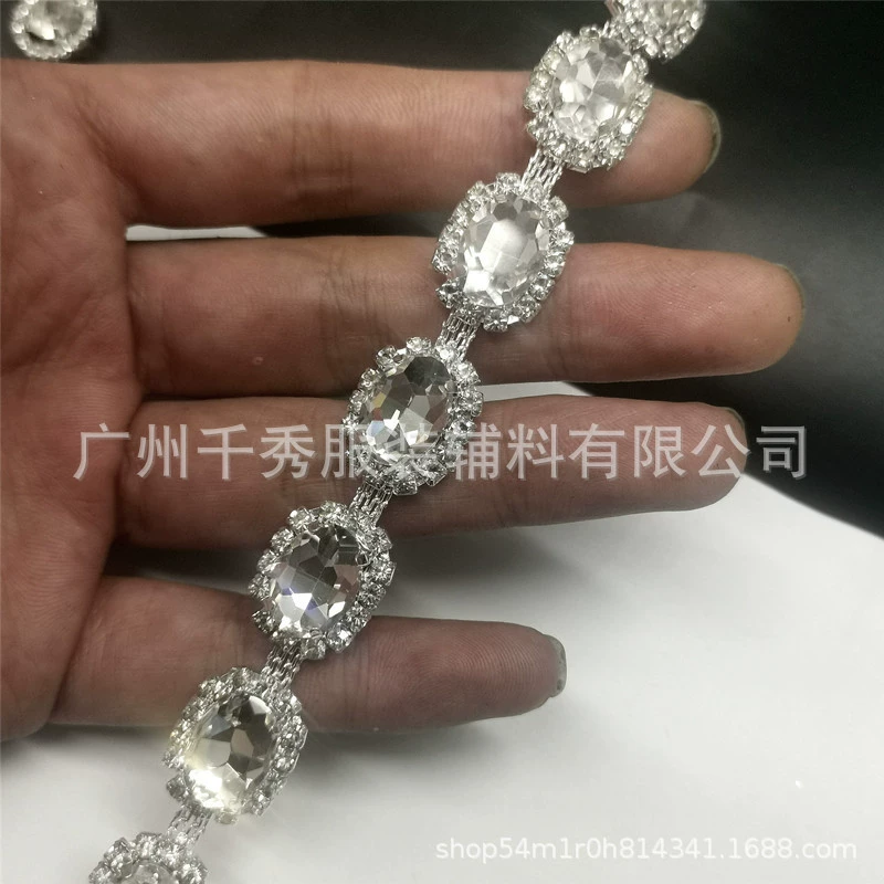 Колье-открытие Шип Spot Diamond Claw с цепью бриллиантов, декоративная цепь, подсолнух, поделки Diy, одежда, свадебное платье, шемон, головной убор, аксессуары