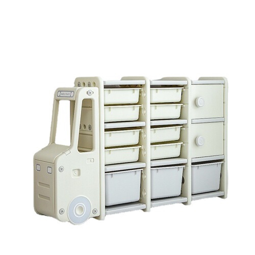 babypods children's toy storage rack organizer large capacity bookshelf cartoon storage cabinet baby storage cabinet