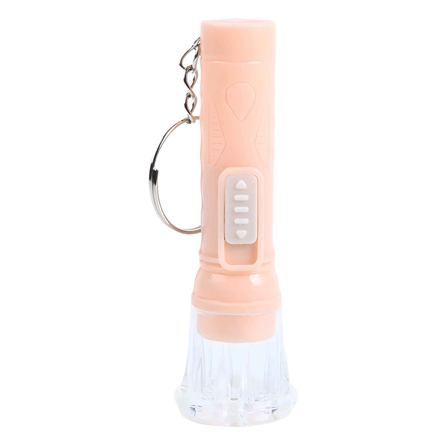 Llavero de linterna Mini linterna pequeña de plástico Iluminación de linterna Llavero luminoso Accesorios al por mayor