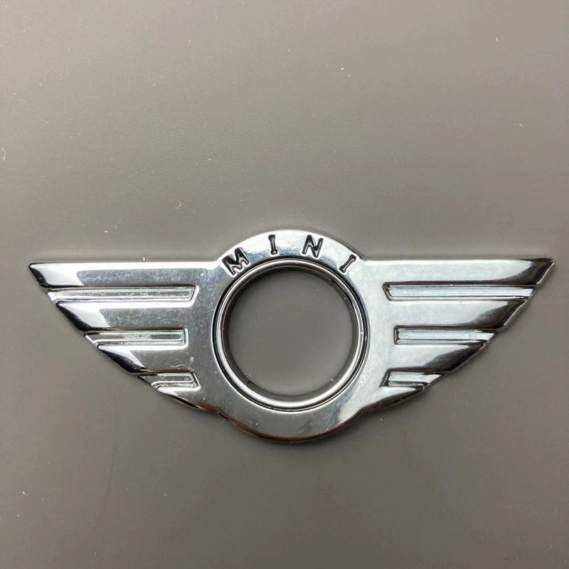 Подходит для BMW Mini металлическая наклейка Cooper для доработки интерьера, украшение вентиляционной решётки дверей