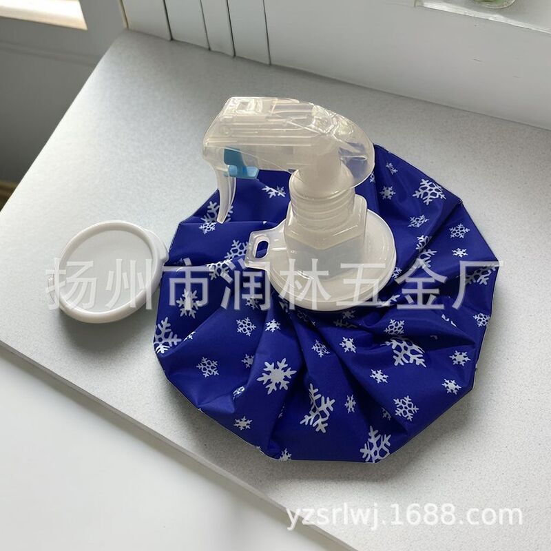 Spray nozzle cold temperature compress ice bag golf cooling ice bag Japan water injection nozzle ice bag water injection ice