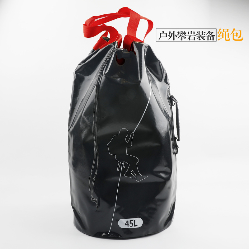 Outdoor Rock Climbing Rope Bag Adventure Caving Equipment Storage Wear-Resistant Backpack Professional Rescue Waterfall Rope Equipment