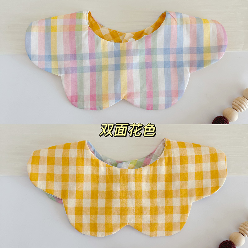 16双面纱布彩格子