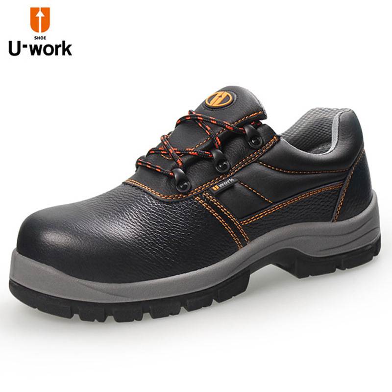 优工钢包头防砸安全鞋防刺穿防静电工作鞋头层牛皮绝缘劳保鞋男士