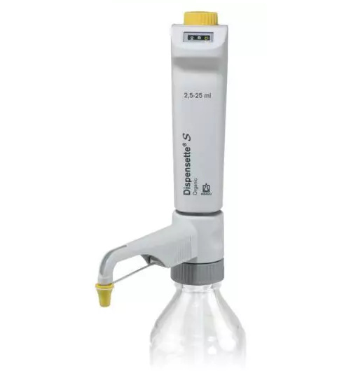 【德国BRAND】2.5-50ml有机数字可调瓶口分液/不带回流阀/4630350