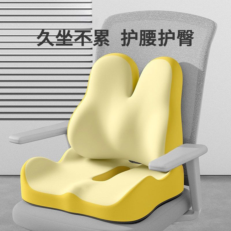 Cross-Border Supply of Car Headrests and Lumbar Supports with Memory Foam Slow Rebound, Wholesale Car Neck Pillows and Lumbar Supports, Free Logo Branding Service Available