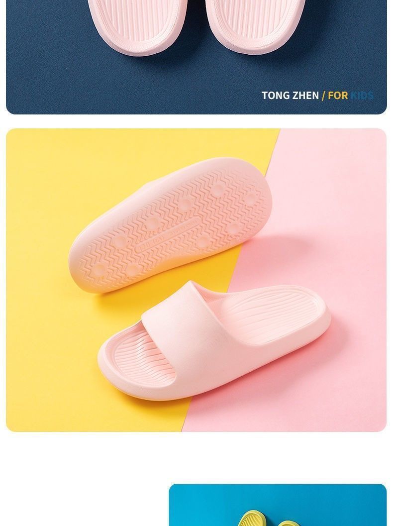 Sandales d'été pour enfants Pantoufles Glissières antidérapantes SoftChaussures de douche à séchage rapide_voghion.com