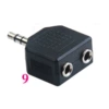 9】3.5-turn double 3.5 female head