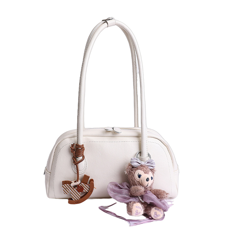 Bolsa de mano diaria coreana para mujeres 2026 nuevo bolso de brazo de estilo extranjero, bolso de hombro casual de moda image 10