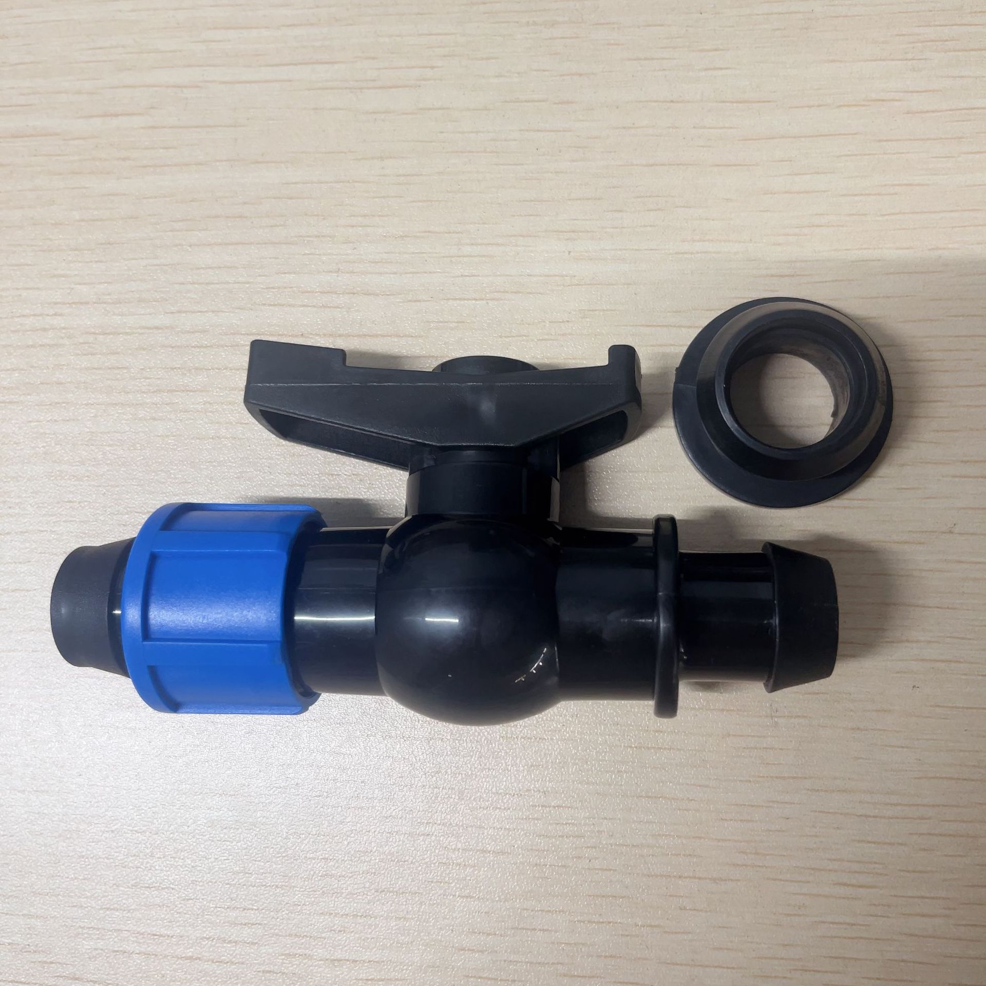 Válvula de derivación de bloqueo de tubería PE de gran calibre con válvula de válvula de derivación de válvula de válvula de derivación de válvula de válvula