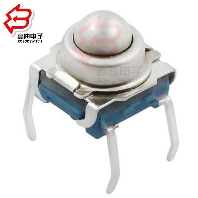 金属头防水按钮开关 金属头防水按键开关 贴片金属防水轻触开关