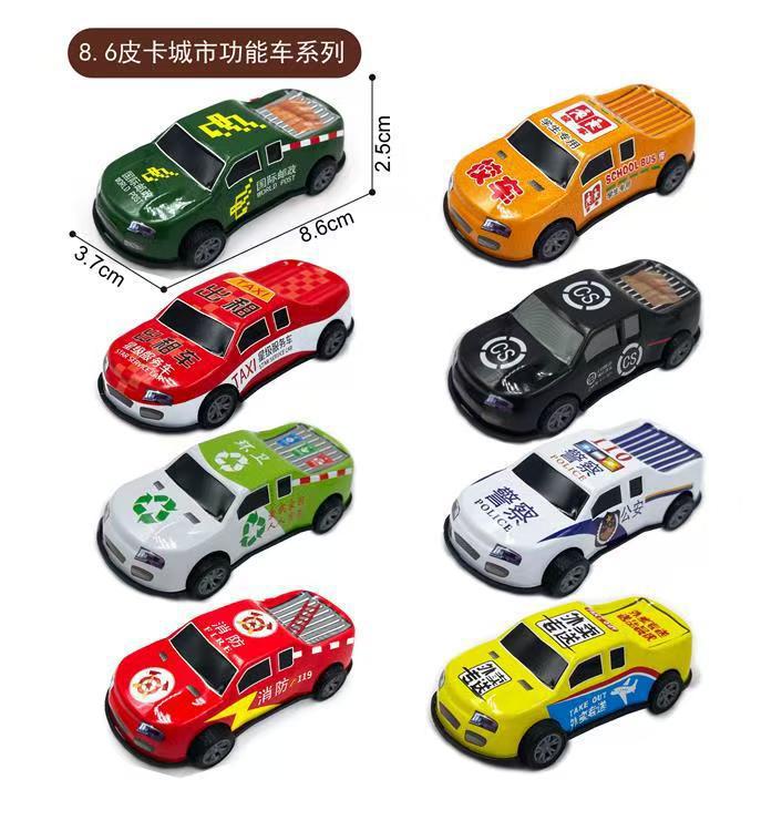 Coches de aleación mini coches de juguetes para niños al por mayor puestos de carga de azúcar modelo de automóvil de simulación