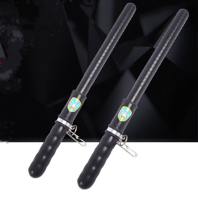 9#橡胶辊塑胶棍保安巡逻棍 安保器材应急棍防身武器T棍